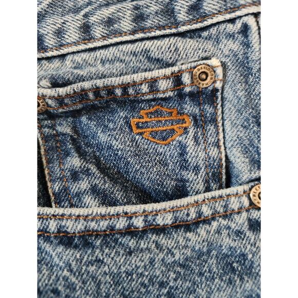 Harley Davidson Genuine Motor Clothes Jeans Men's 40X30 Straight Biker - Picture 5 of 16